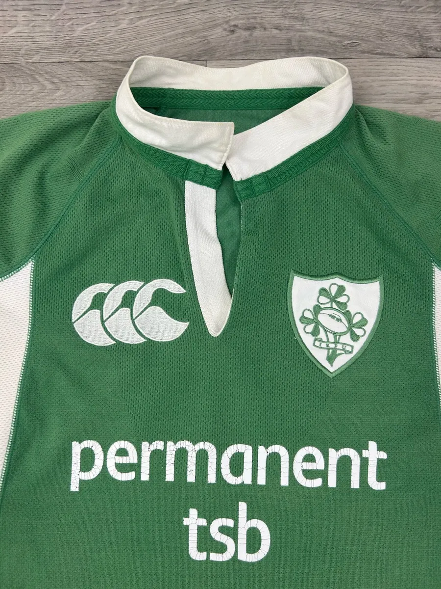 Vintage 2005 Ireland Player Issue Rugby Jersey M/L - Image 3