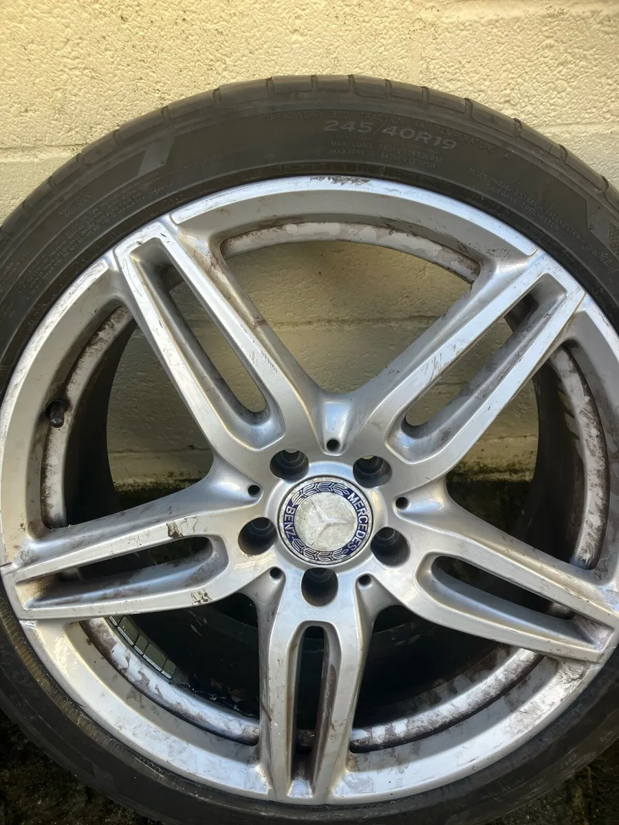 19 inch AMG Mercedes Wheels in - Image 3
