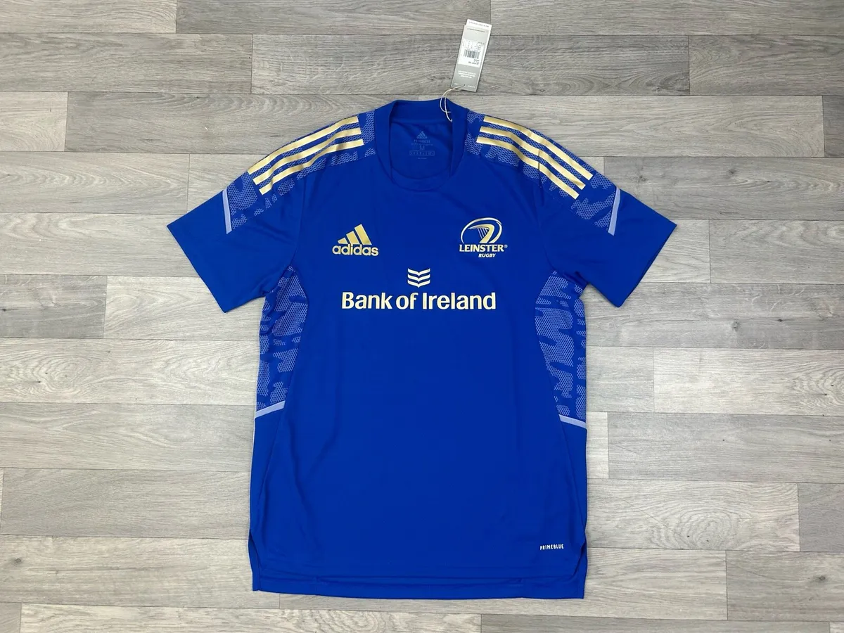 NEW Adidas Leinster Rugby Jersey Shirt Tee Mens M - Image 1