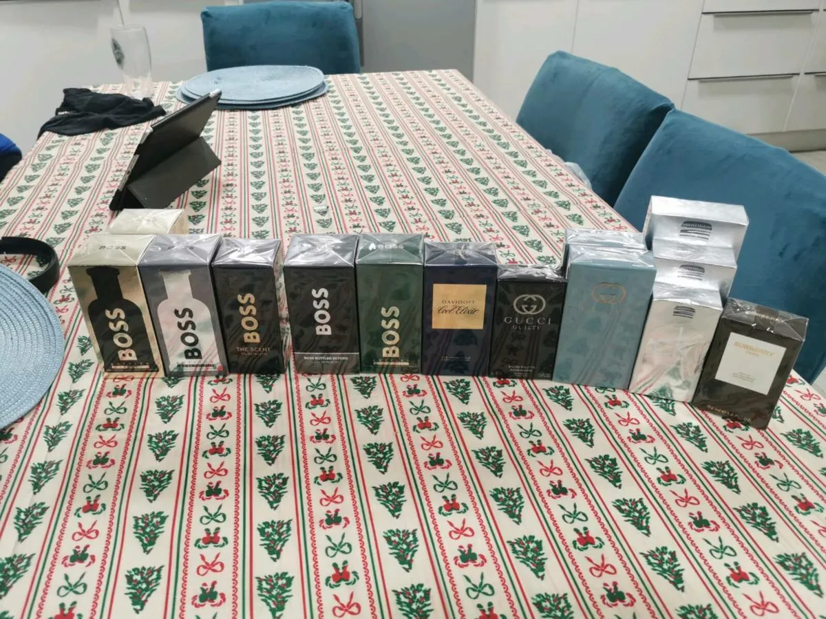 Hugo Boss Gucci Calvin Klein Burberry aftershave - Image 1