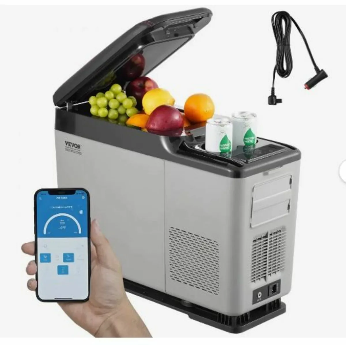 Car Refrigerator, 12 Volt Car Armrest Refrigerato - Image 1