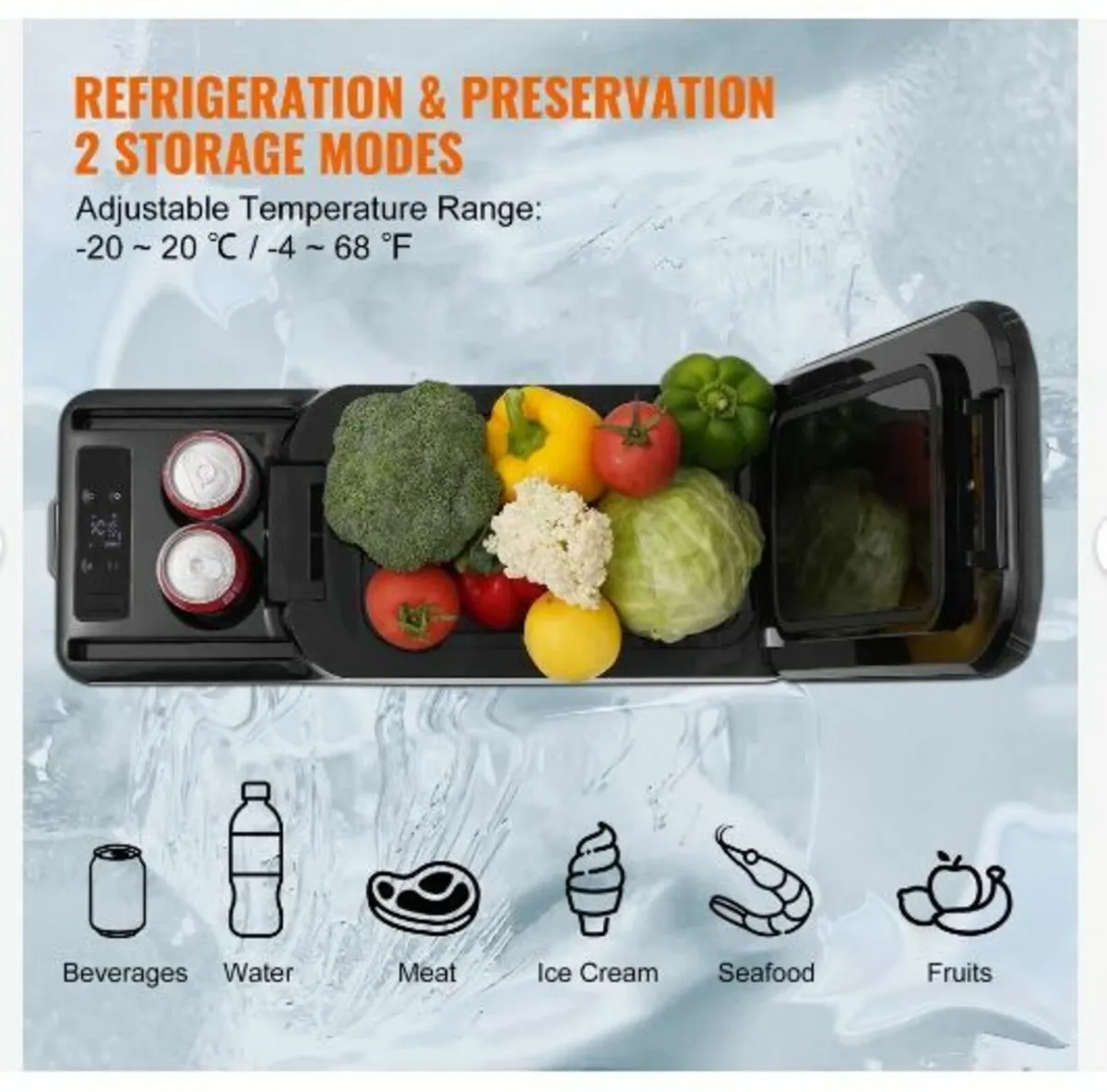 Car Refrigerator, 12 Volt Car Armrest Refrigerato - Image 4