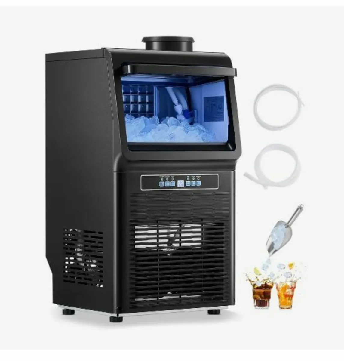 90lbs/24H Commercial Ice Maker - Image 3