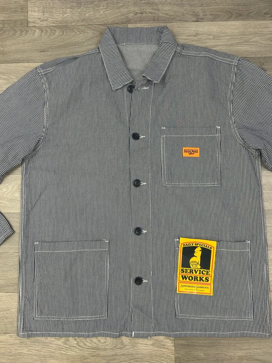 NEW Service Works Chore Jacket Overshirt Mens XL - Image 2