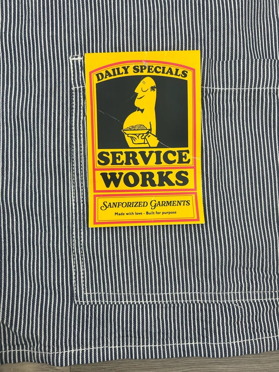 NEW Service Works Chore Jacket Overshirt Mens XL - Image 3