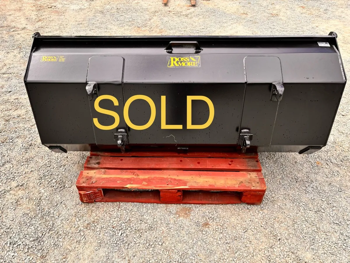 Quicke & Rossmore buckets 5 - 6 - 7’- 8 ‘ in stock - Image 1