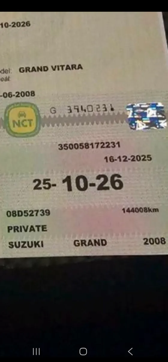 Suzuki vitara low mileage - Image 2