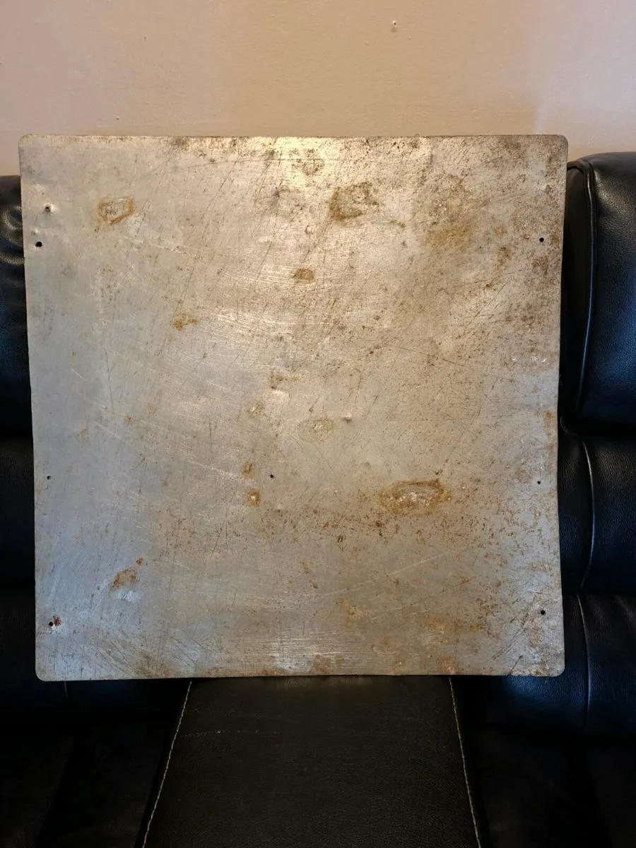 Antiques metal Advertising Sign - Image 2