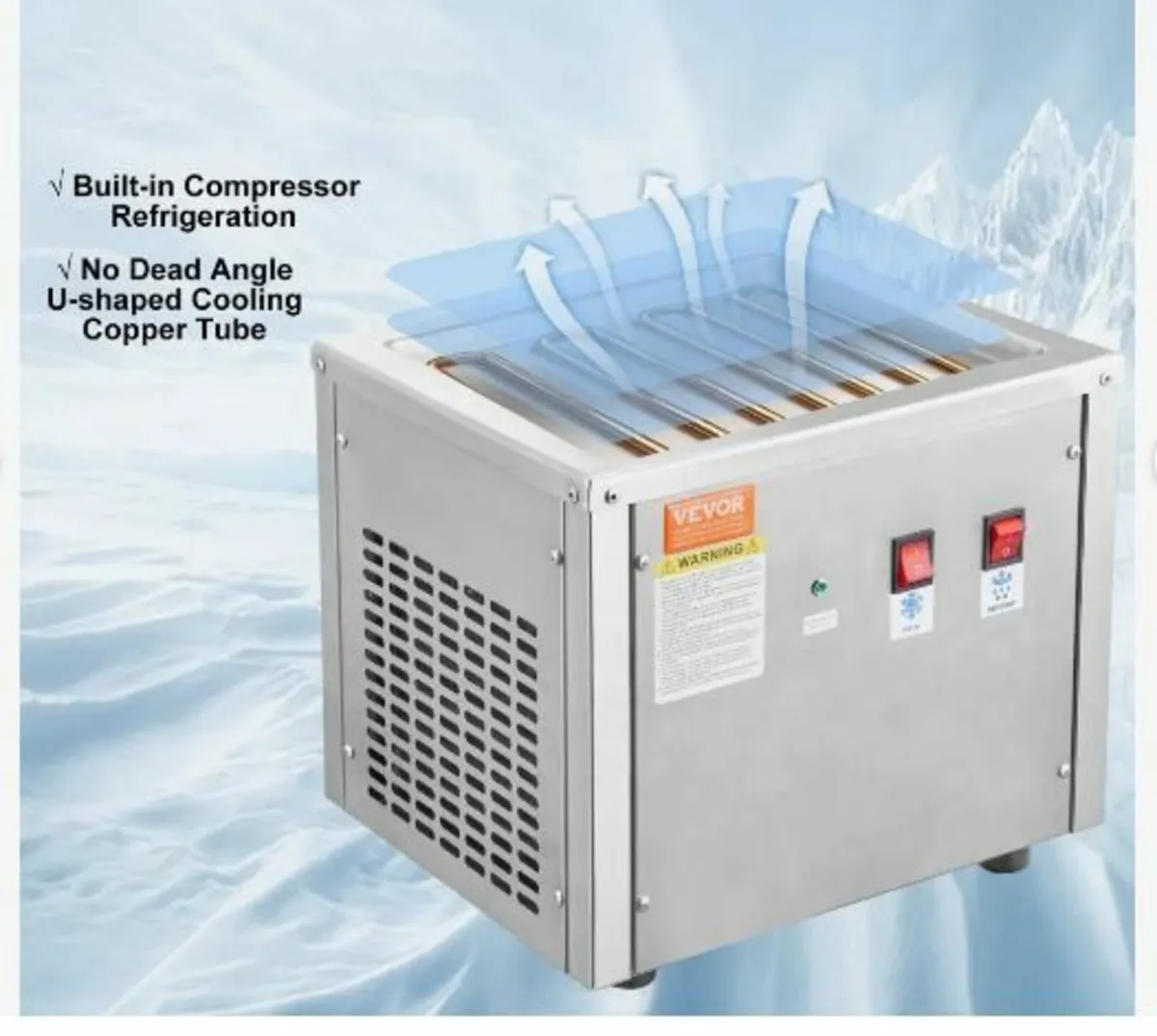 Fried Ice Cream Roll Machine - Image 2