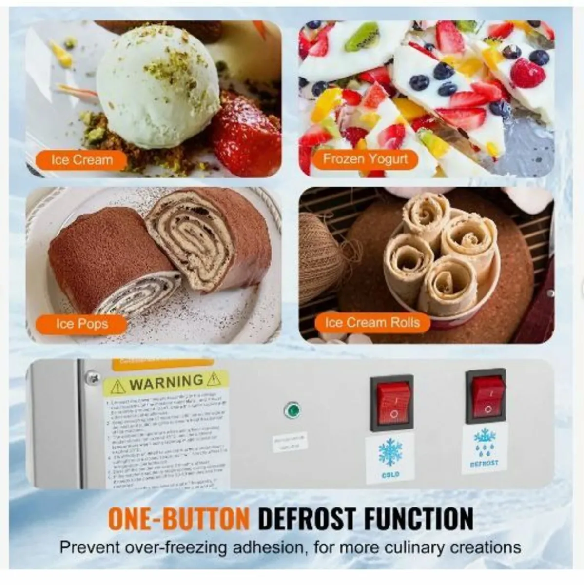 Fried Ice Cream Roll Machine - Image 3