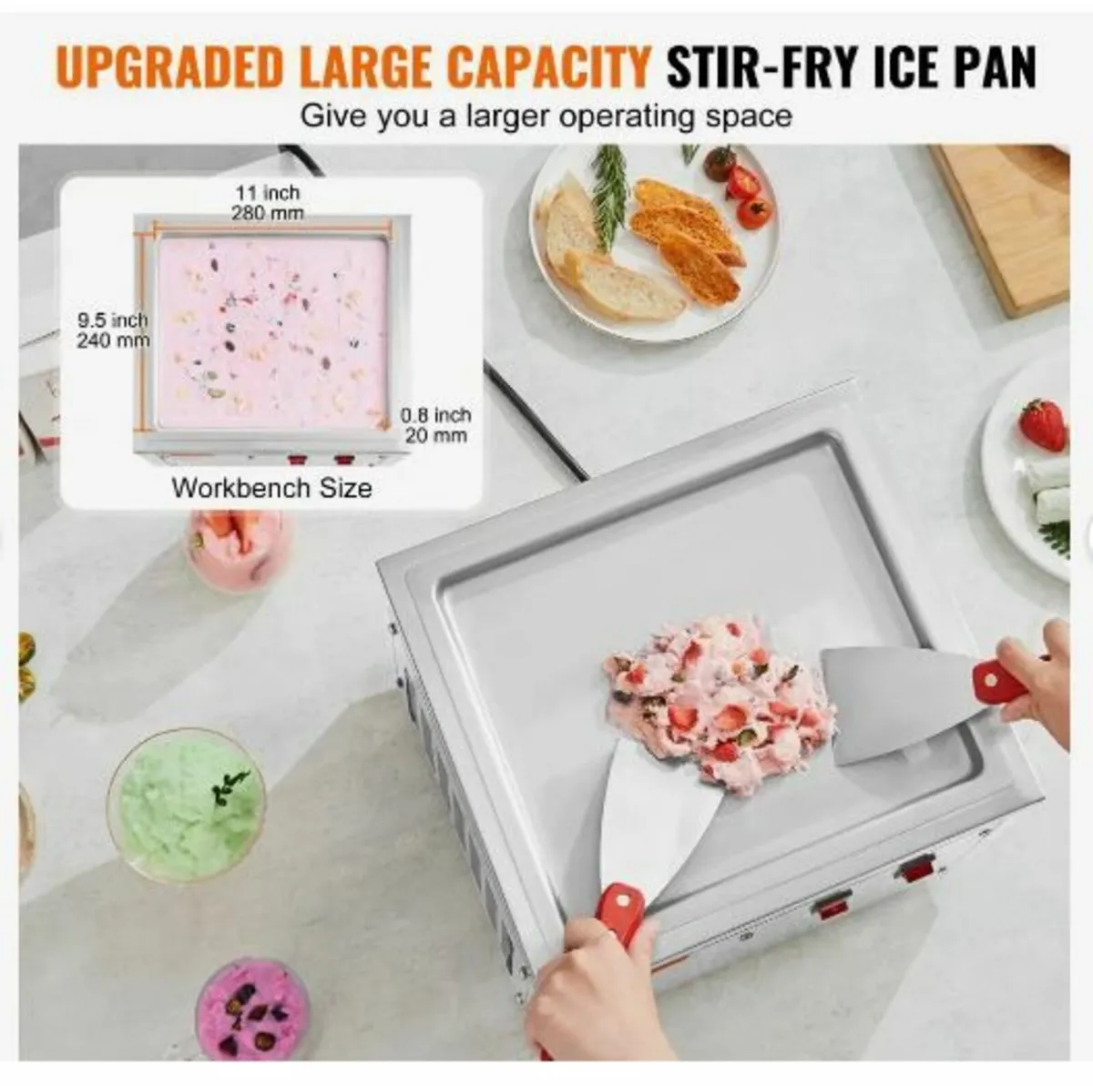 Fried Ice Cream Roll Machine - Image 4