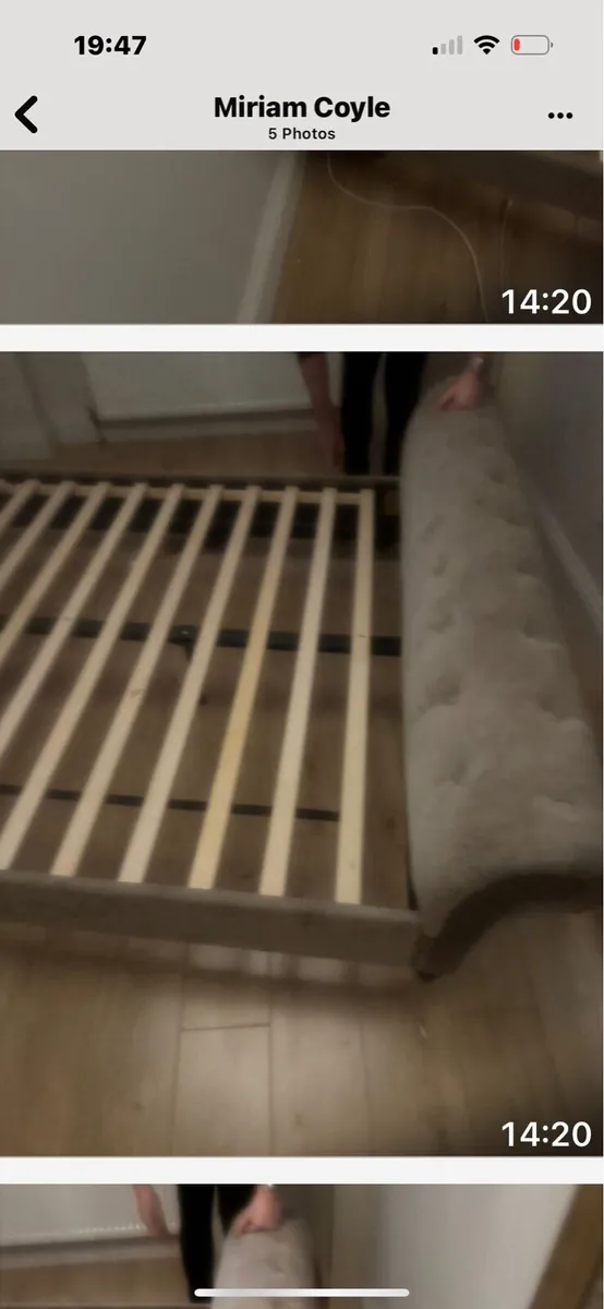 King size slay bed - Image 3