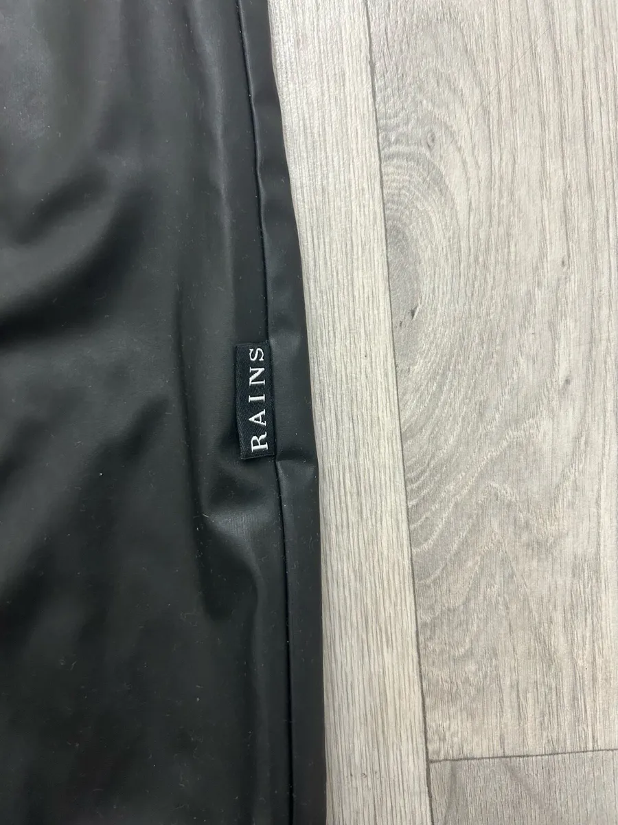 Rains Waterproof Long Jacket Raincoat Mens L/XL - Image 3
