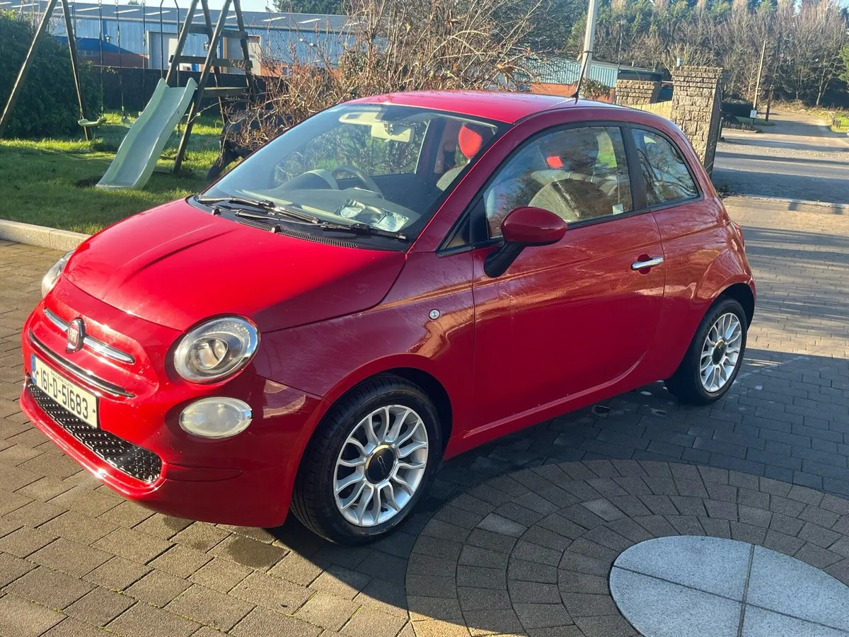 2016 fiat 500 - Image 1