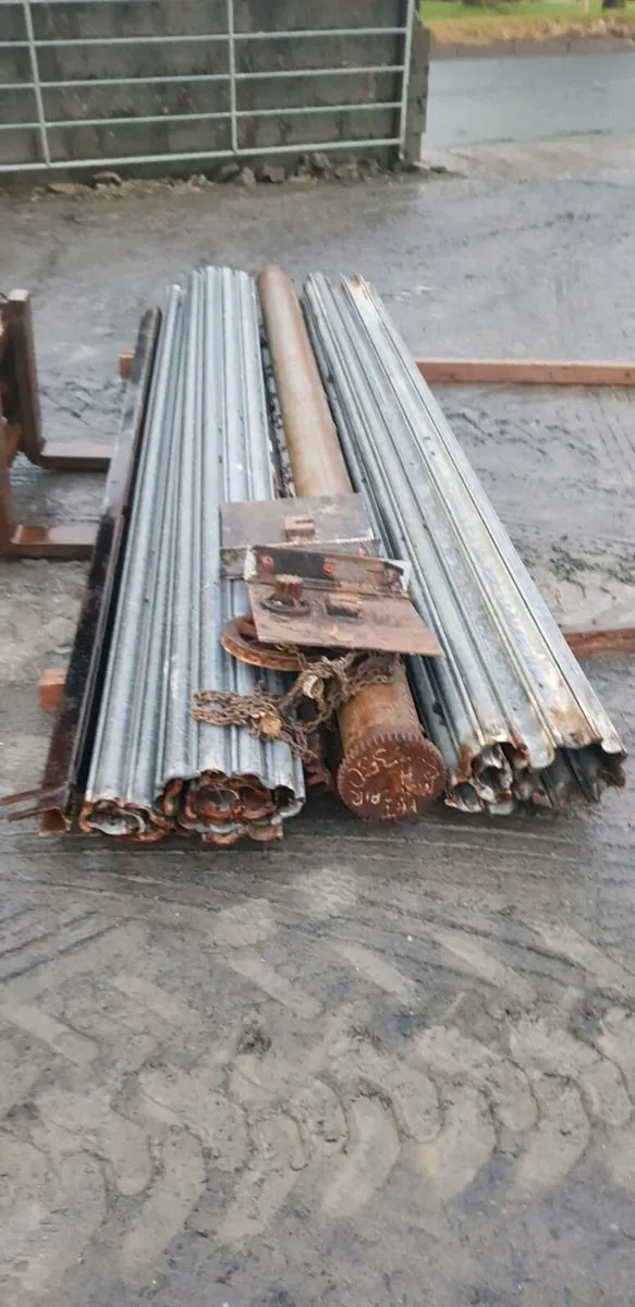 10ft wide by 10ft high manual chain door