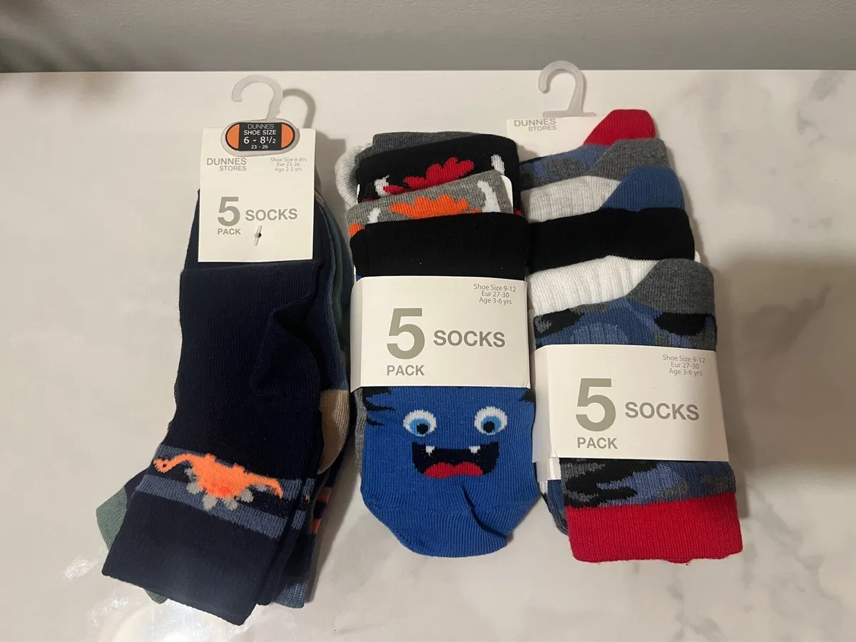 New Children’s socks (2-6 years) - Image 1