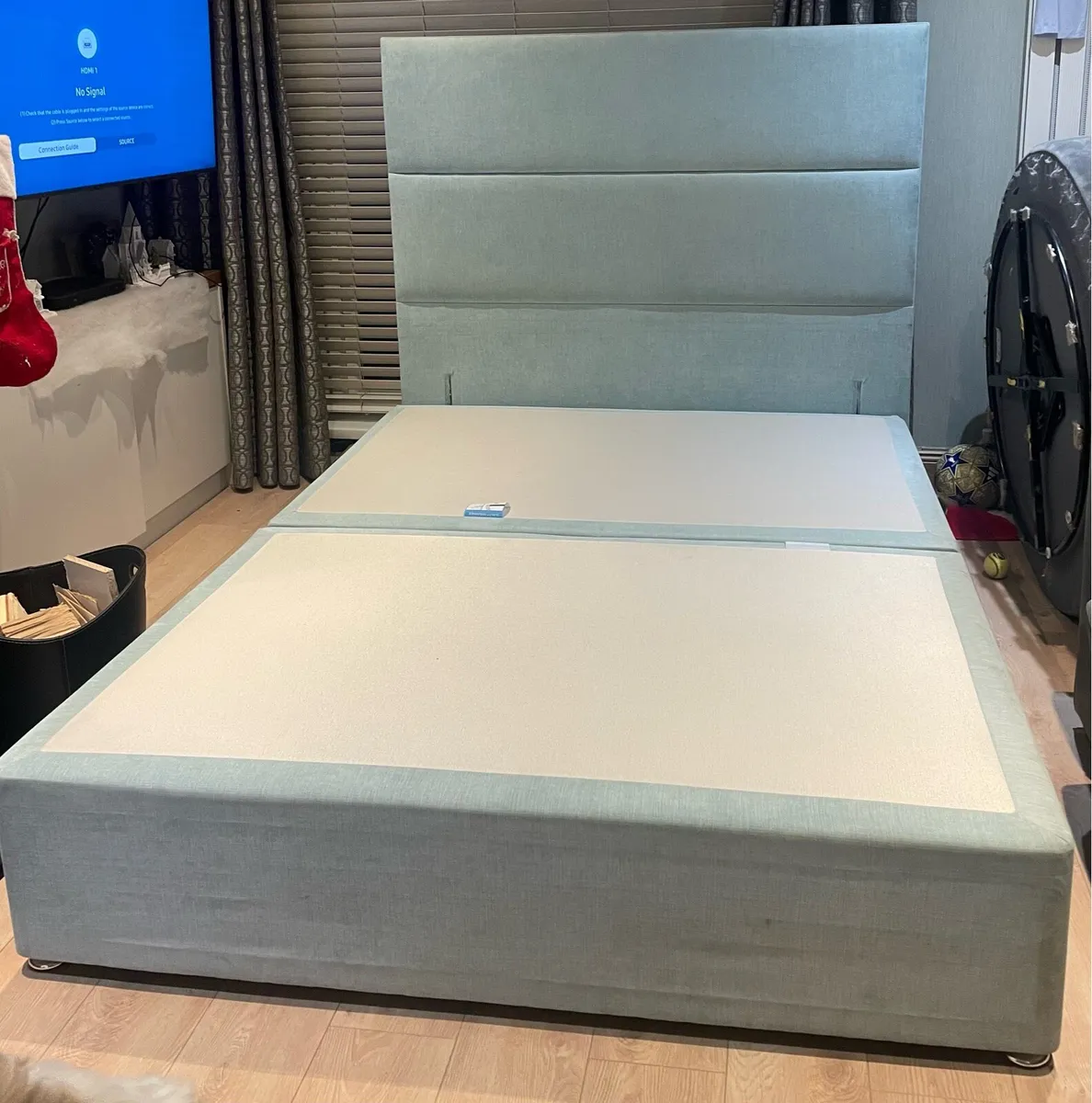 King sized duck egg bed - Image 1