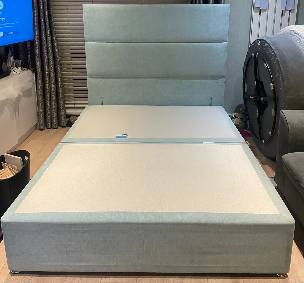 King sized duck egg bed - Image 4