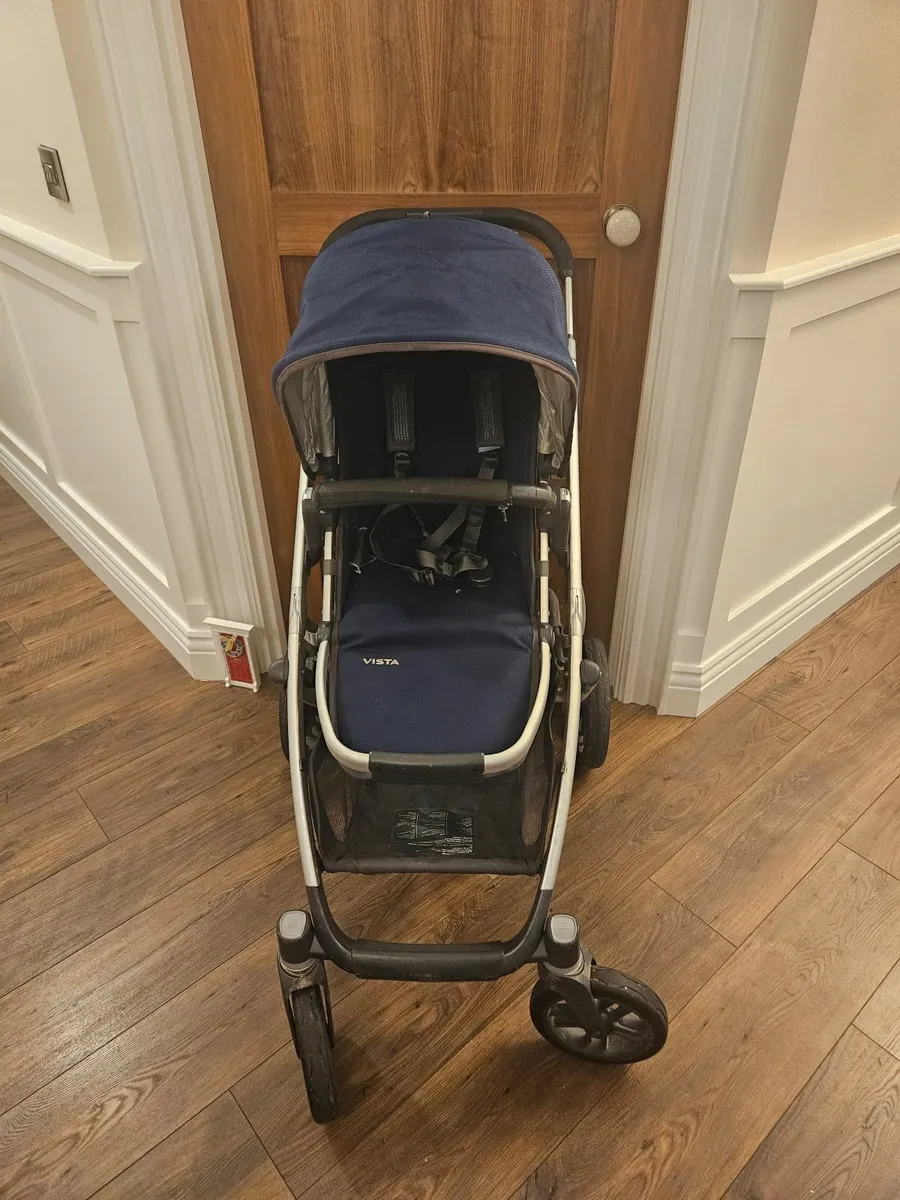 UPPA baby vista buggy,pram and car seat. - Image 1