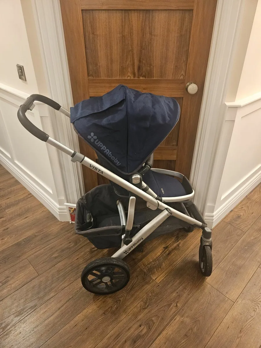 UPPA baby vista buggy,pram and car seat. - Image 3