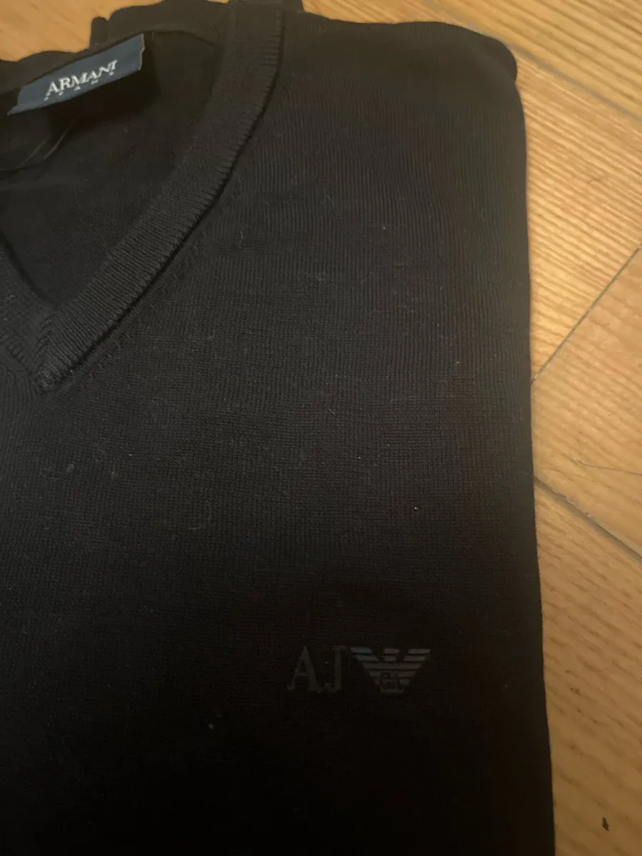 New Armani black jumper - Image 3