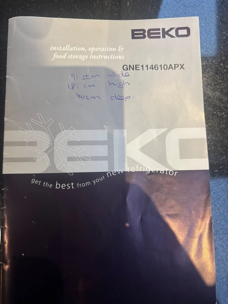 Beko America Style Fridge Freezer - Image 4