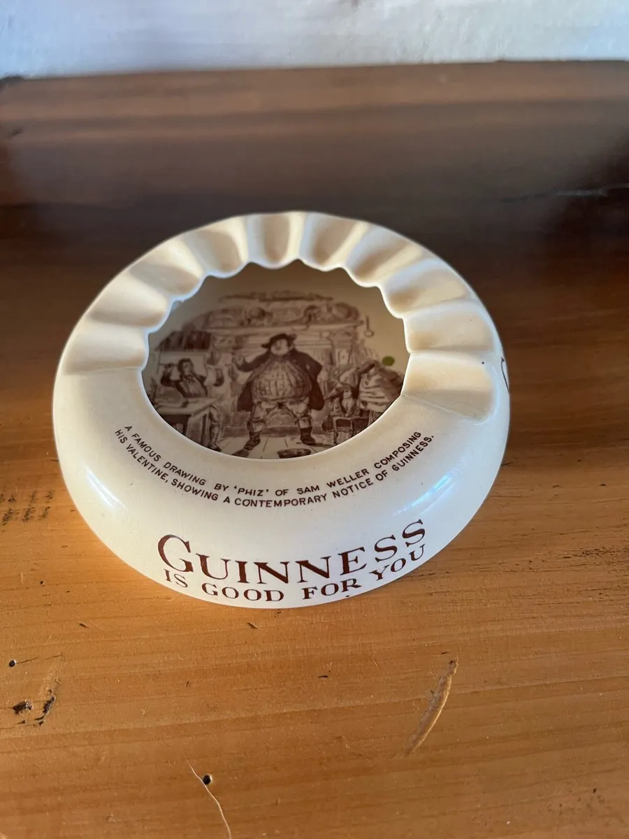 Vintage Guinness Ashtray - Image 1
