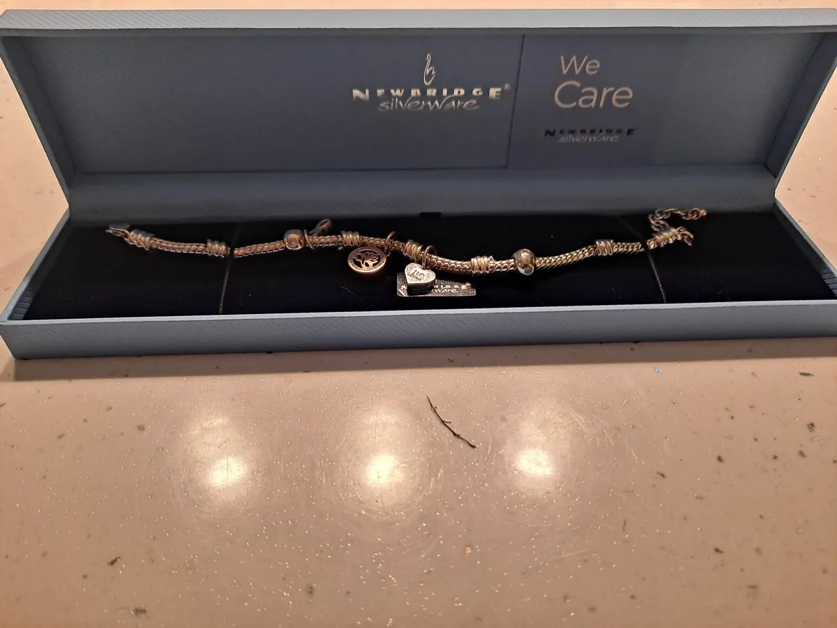 Newbridge Silver Plated Charm Bracelet - Image 1