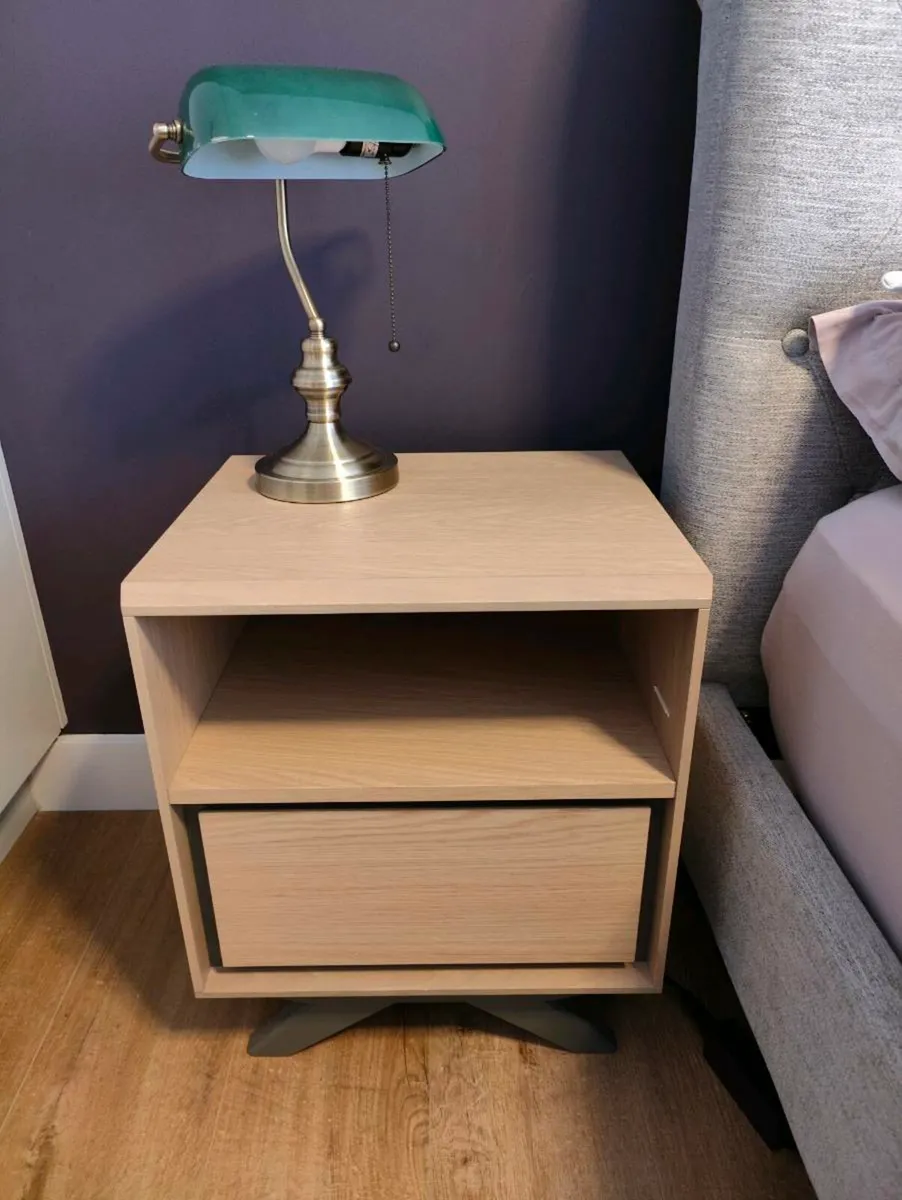 2 Bedside lockers - Image 1