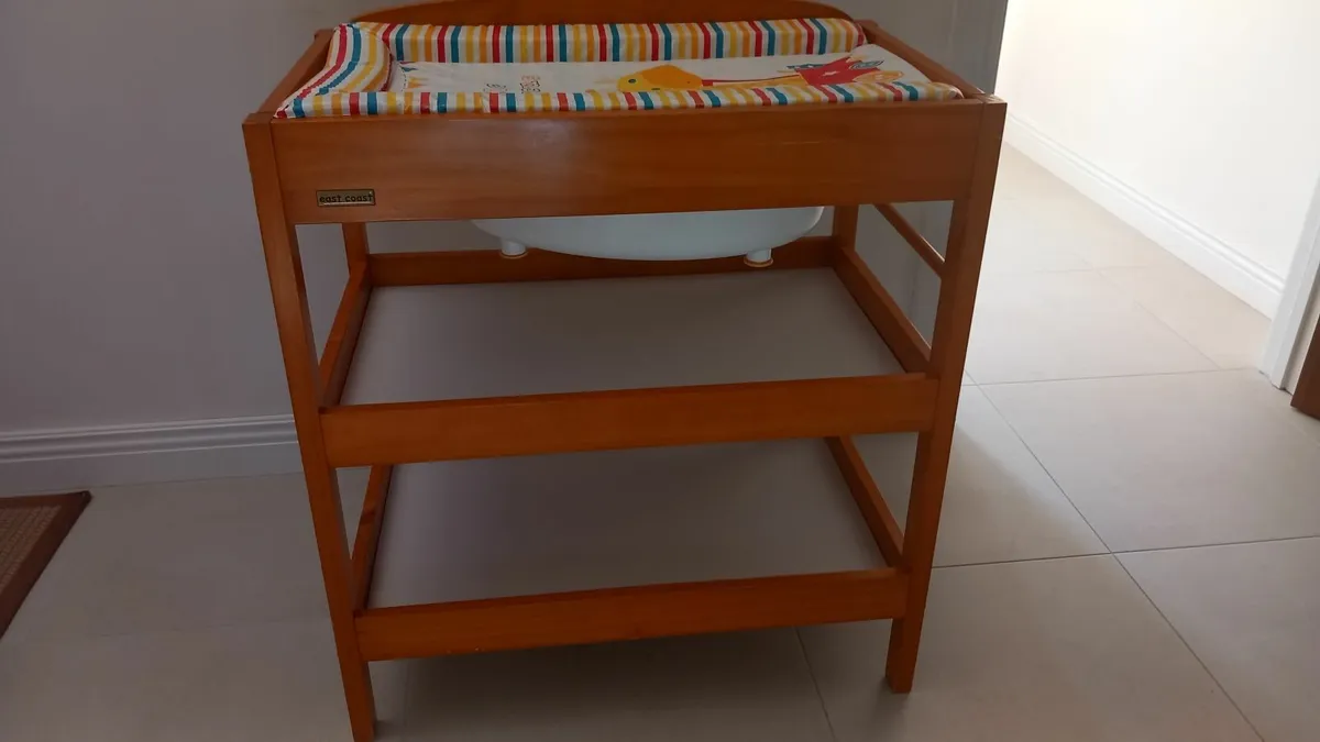 Baby Changing Unit and Baby Cot - Image 4