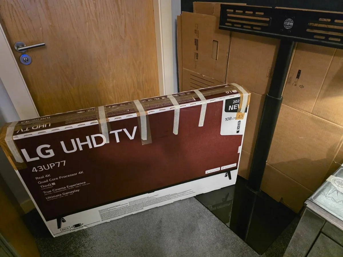 LG UP77 Series 43" 4K Ultra HD Smart TV - Image 1