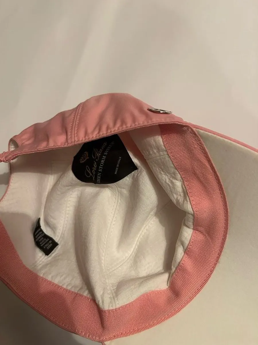 Genuine Loro Piana Baseball Cap - Soft Pink/Rose. Storm System - Image 2