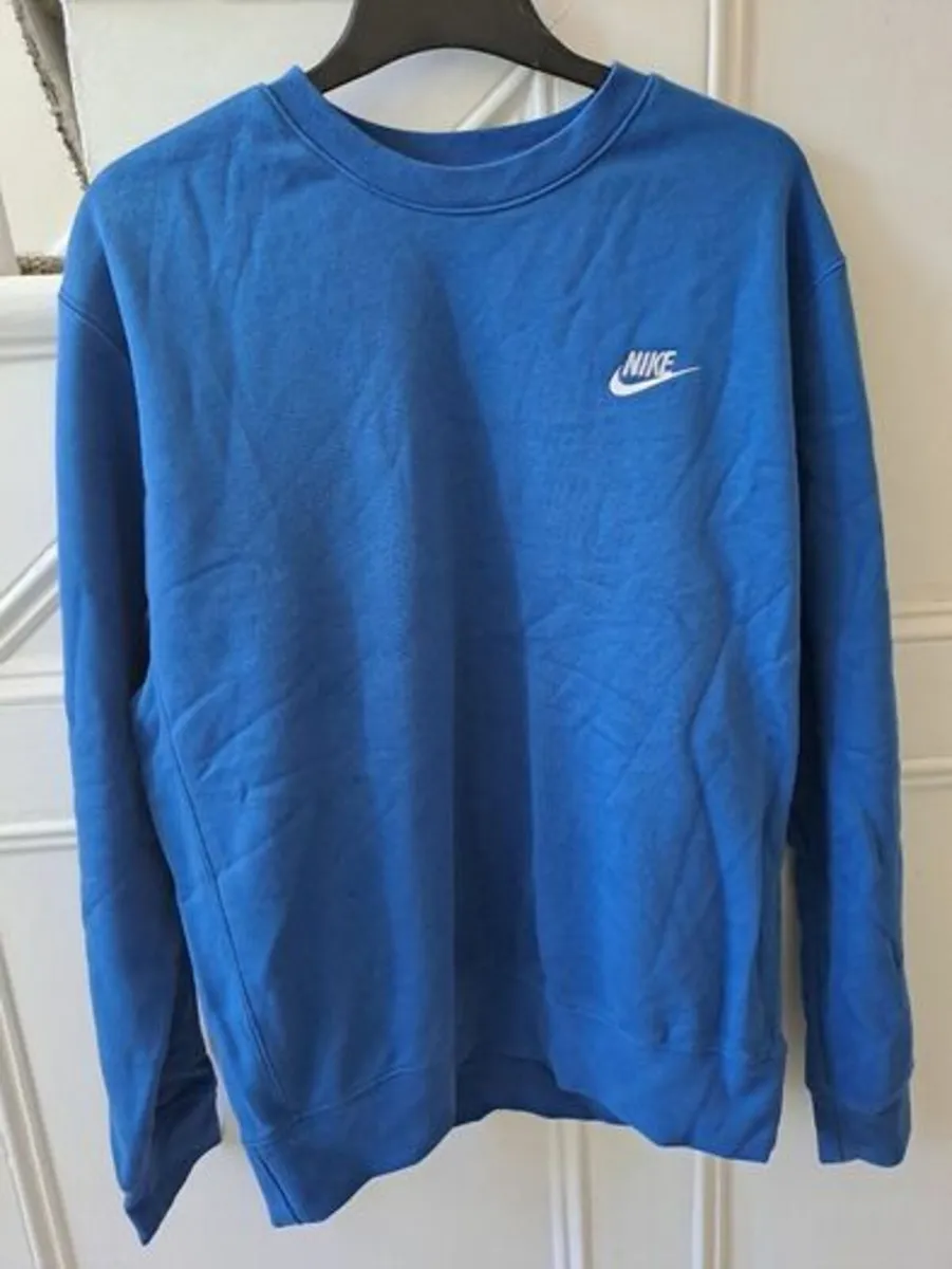 Nike blue Crew neck Size M - Image 1