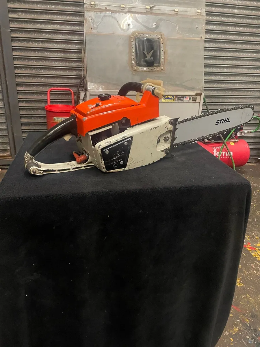 Vintage Original stihl 041 AV chainsaw - Image 4