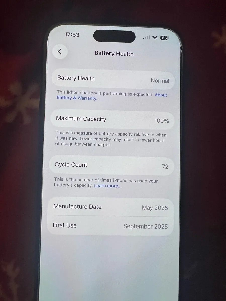 iPhone 15 pro 128gB - Image 1