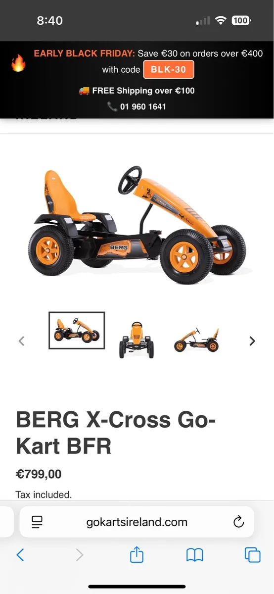 Berg xtrail go cart - Image 2