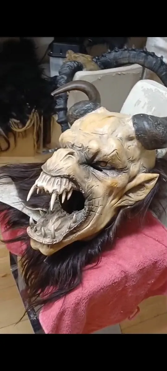 Krampus mask for sale - Image 2