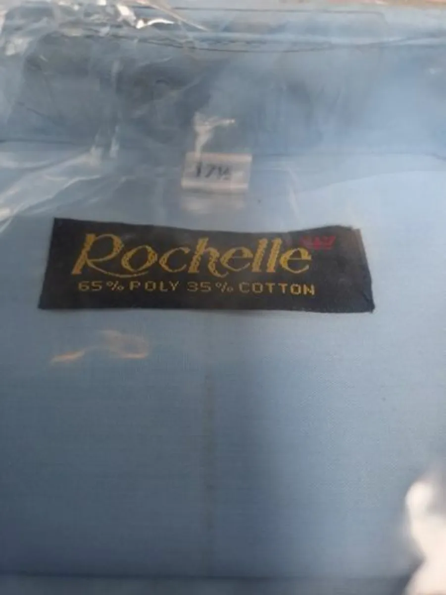 Men's shirts blue 17.5 - Image 2