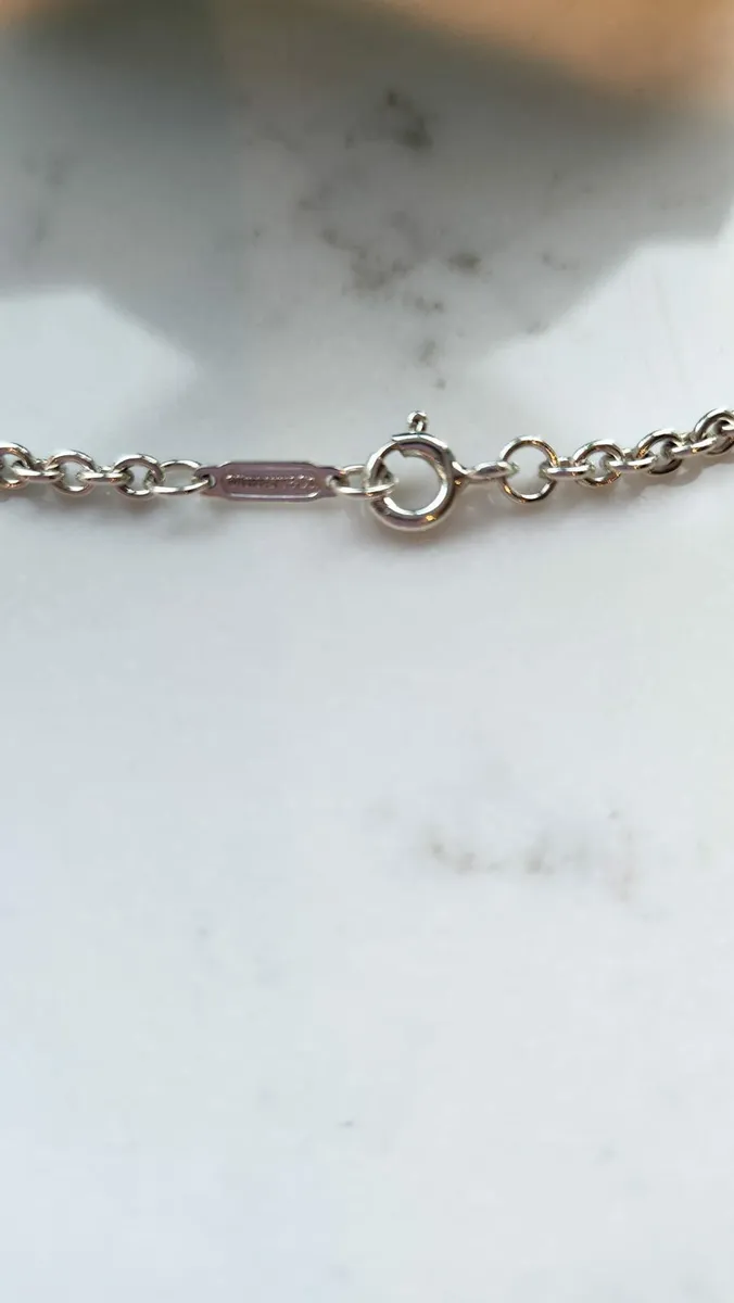 Tiffany & Co. RTT Padlock Silver Necklace - Image 4