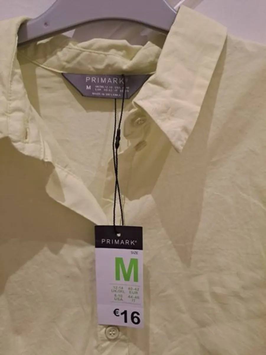 Lime green shirt size 14 - Image 2