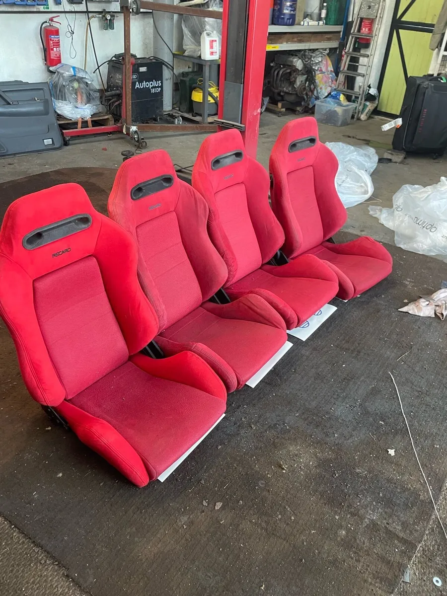 Sr3 red recaros - Image 4