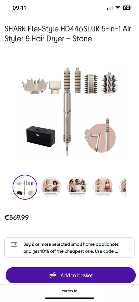 Shark flexstyler 5 in 1 air styler - Image 3