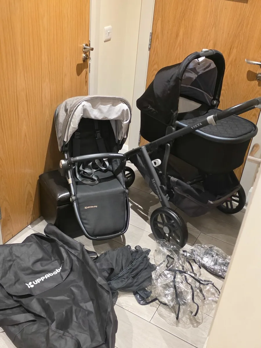 Uppababy vista pram and buggy - Image 1