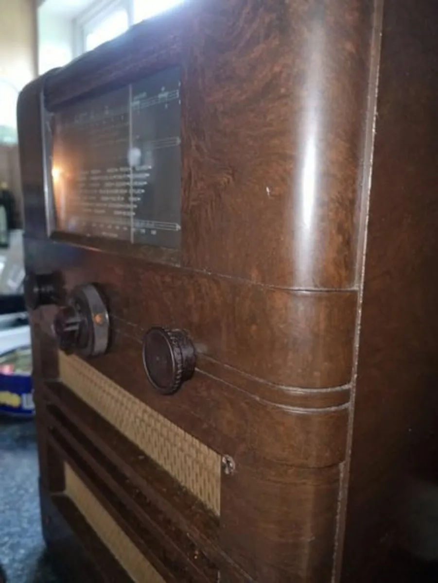 Vintage Cossor 77B Bakelite radio - 1940 - Image 4