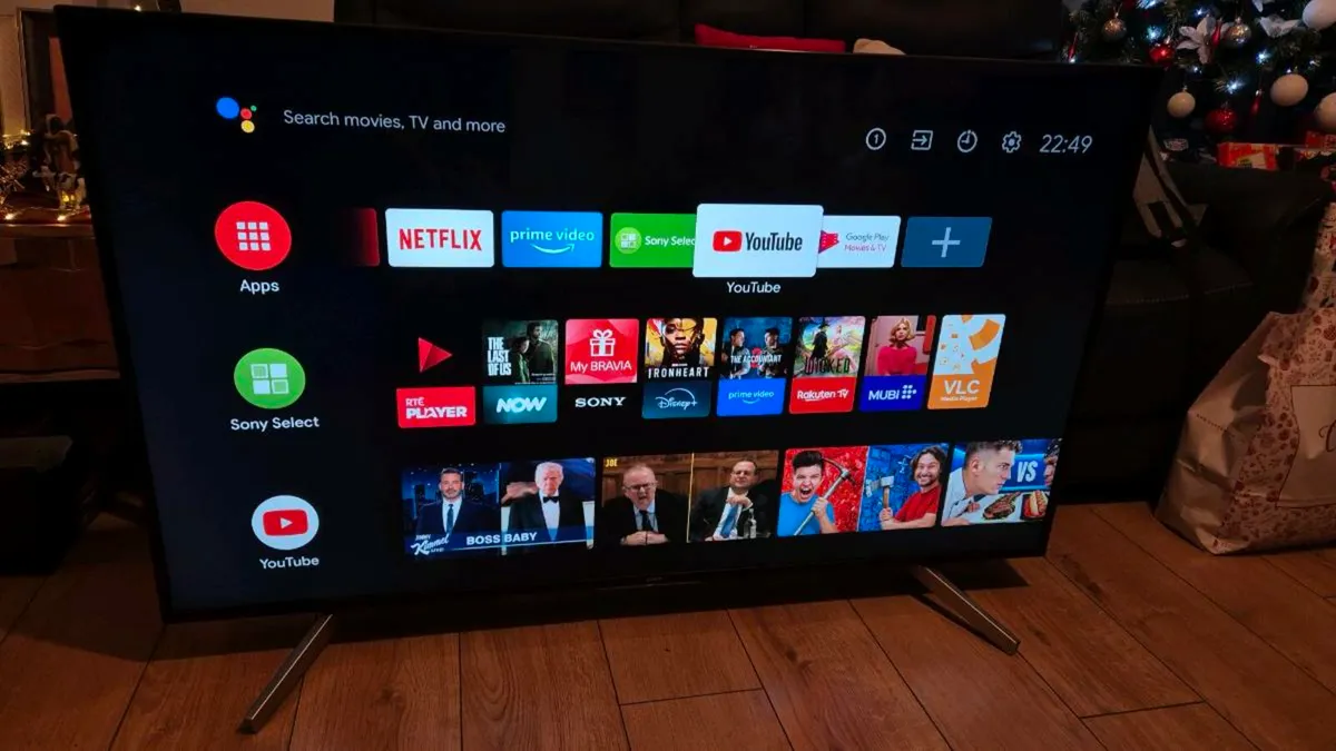 55" Sony Bravia 4K Android Smart TV - Image 1