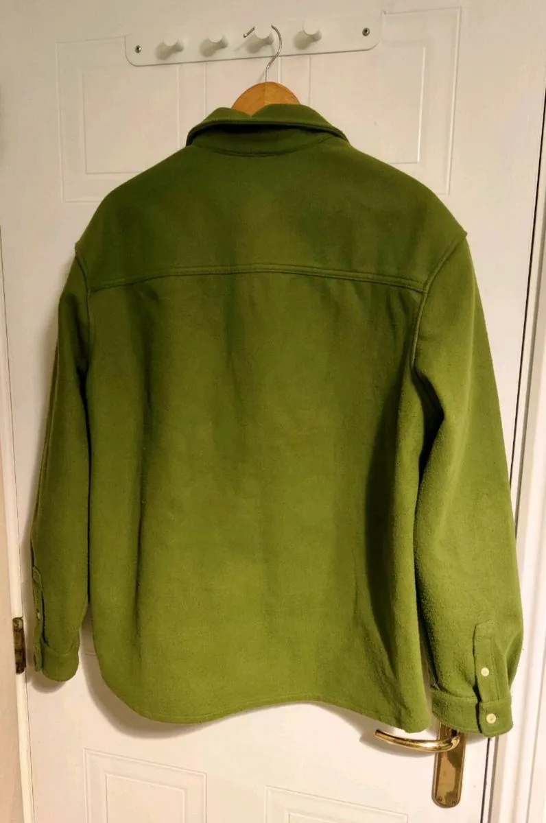 H&M Relaxed Fit Fleece Shirt – Size L - Image 4