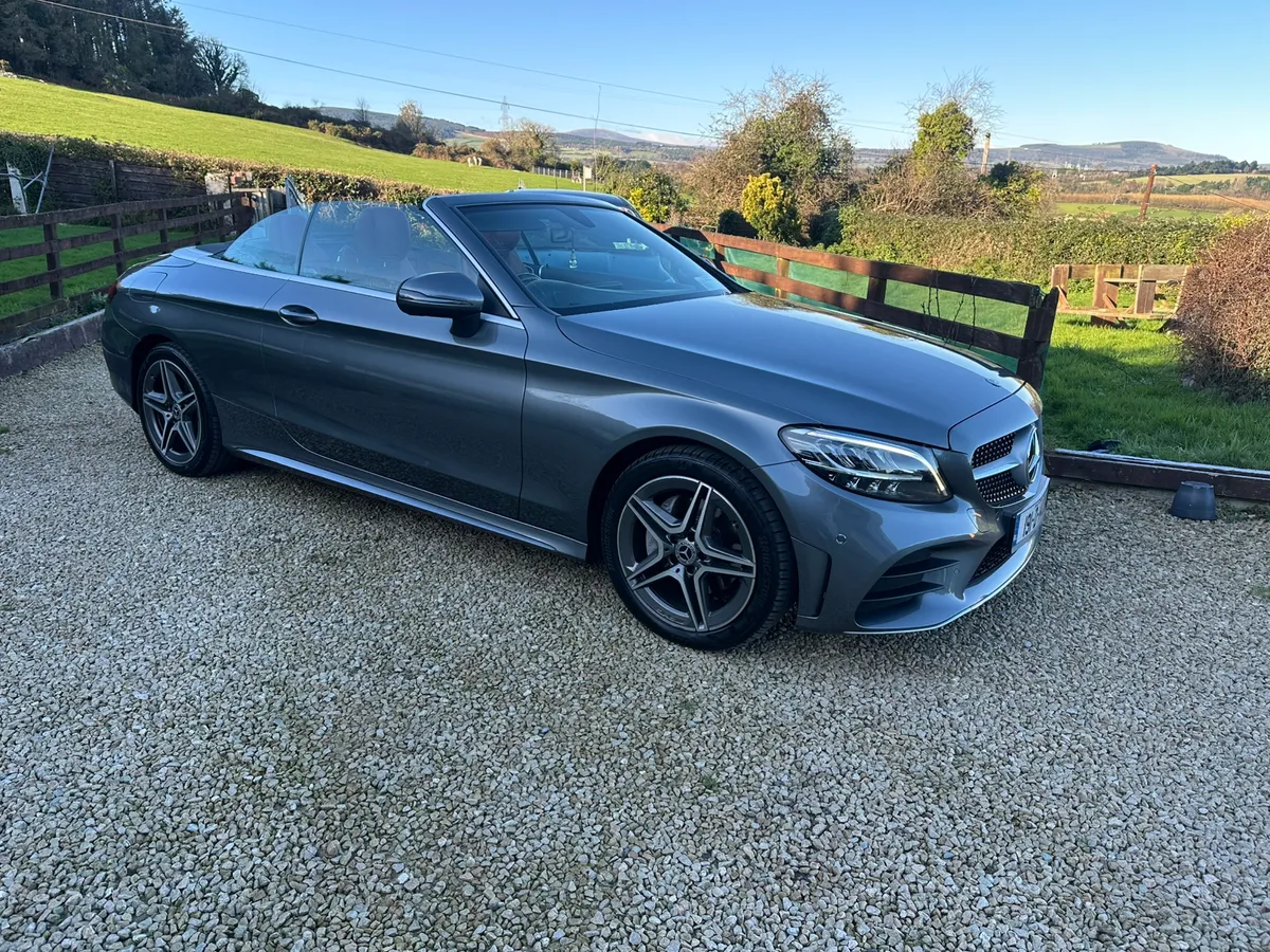 Mercedes C Class Cabrio 2019 Like New - Image 1