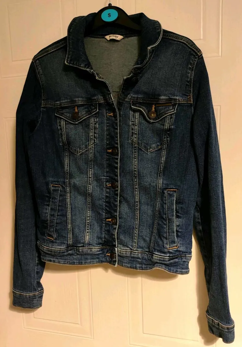 Orsay Classic Blue Denim Jacket – Size 38 (S) - Image 1