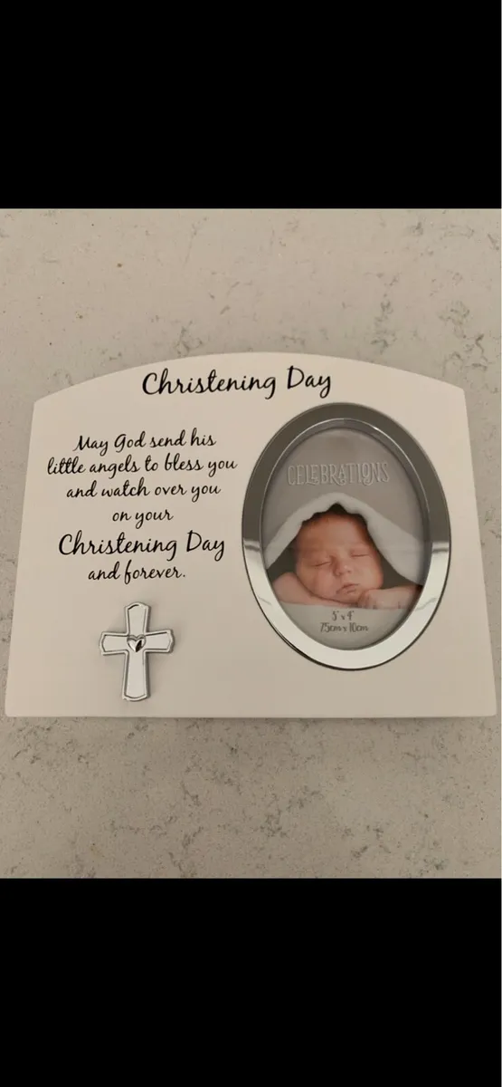 Christening picture frame - Image 1