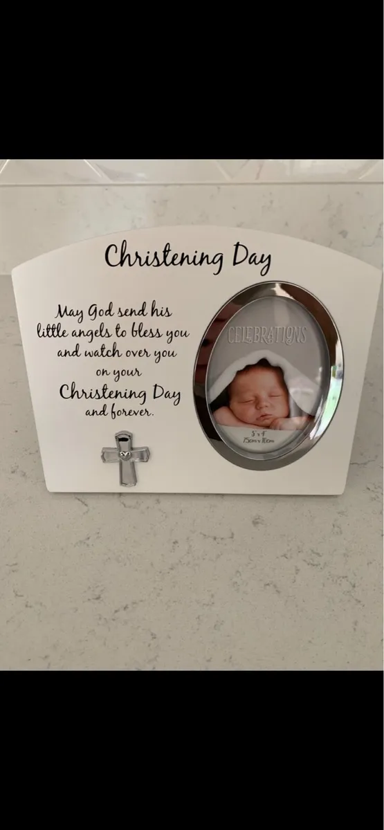 Christening picture frame - Image 2
